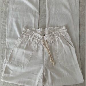 Cali 1850 Linen Pants Small 32" Waist Beach Pants